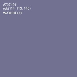 #727191 - Waterloo  Color Image